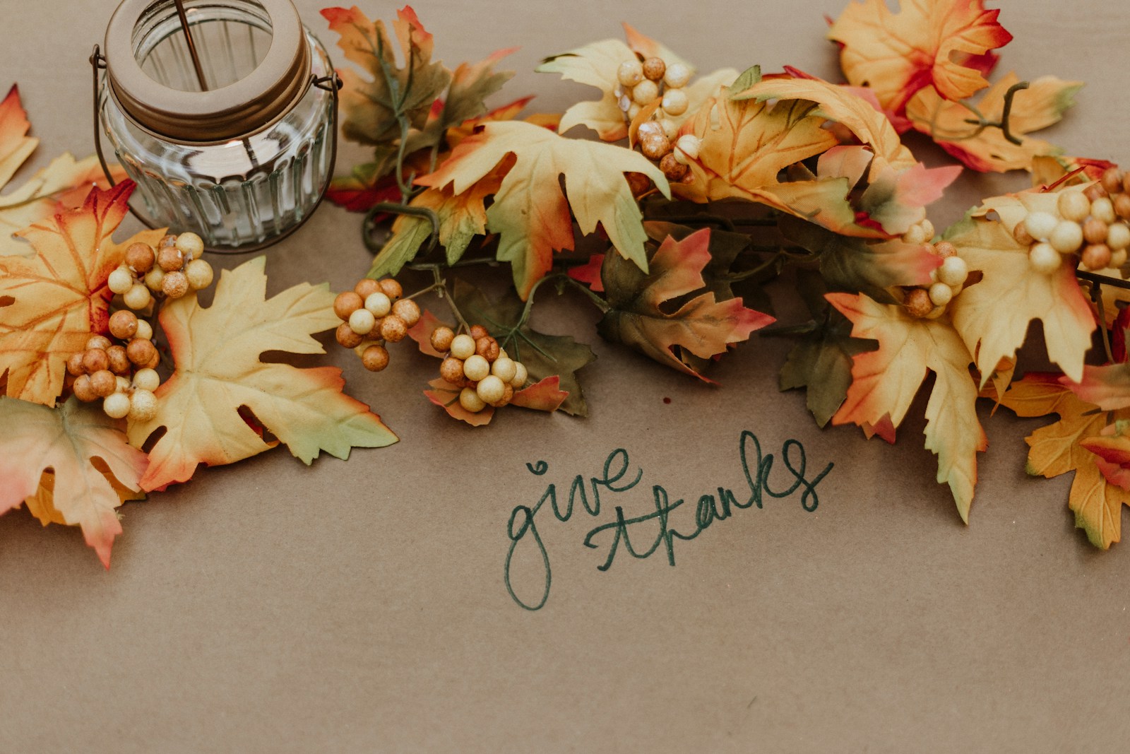 Give Thanks this Thanksgiving